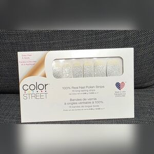 2/$10 Color Street Silver Glitter Nail Polish Strips